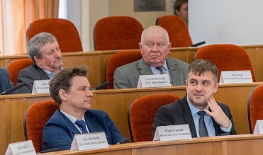 Заседание Законодательного Собрания Оренбургской области